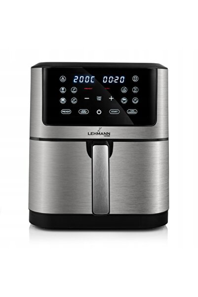 Lehmann Friteuză fără ulei Airfryer 8l, puternică, 1800W, cu programe.