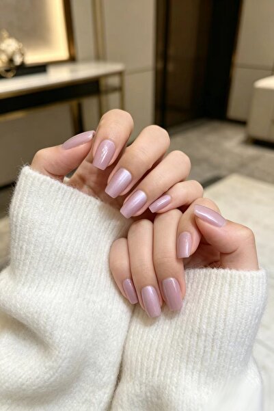 Easy Beauty 24 Adet Kedi Gözü Takma Tırnak Seti Kısa Tırnak Küt Model MY215
