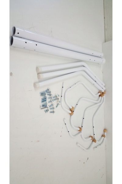 SONGMICS Suport vertical pentru haine și jachete, alb, 182 cm