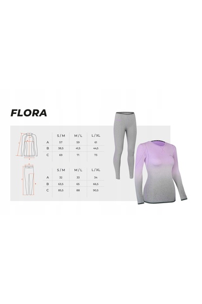 Spokey Îmbrăcăminte Lenjerie termică pentru femei Set M/L