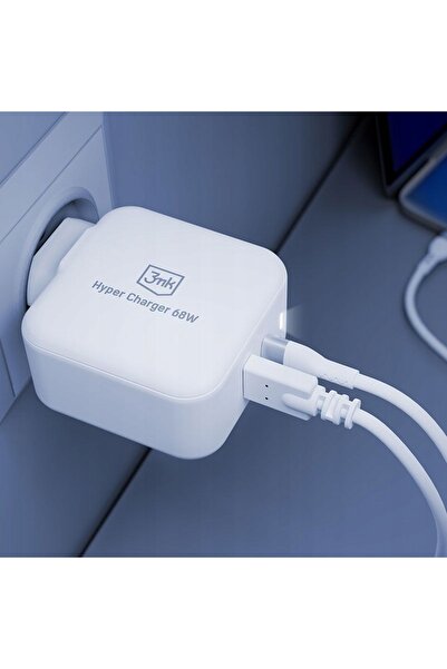 3MK Încărcător de rețea Hyper Charger 68W USB C + A