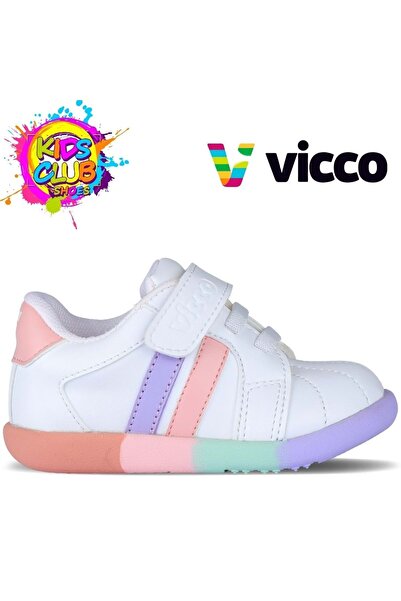 Vicco Heika Orthopedic First Step Baby Kids Sports Shoes Pink
