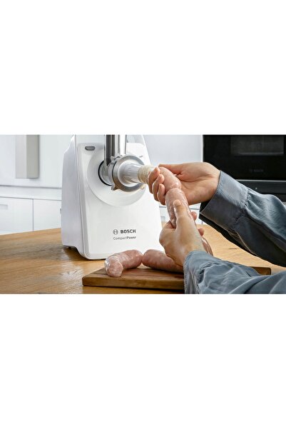Bosch Mașină de tocat carne MFW3520W 1500W cu lamă dublă albă
