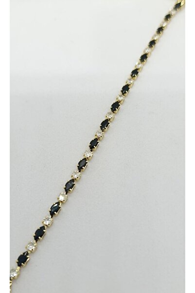 ndjewelry سوار إكلات أوبسيديان (16+2 سم)