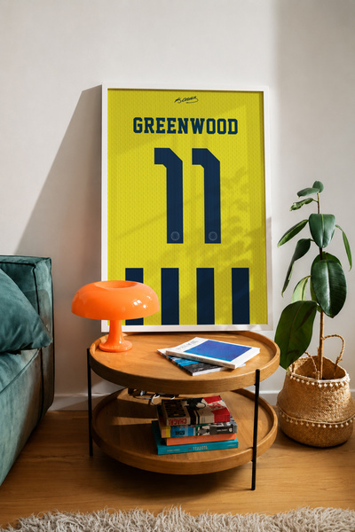 Base Concept Πίνακας Αφίσας Greenwood 11 (Με Κορνίζα)