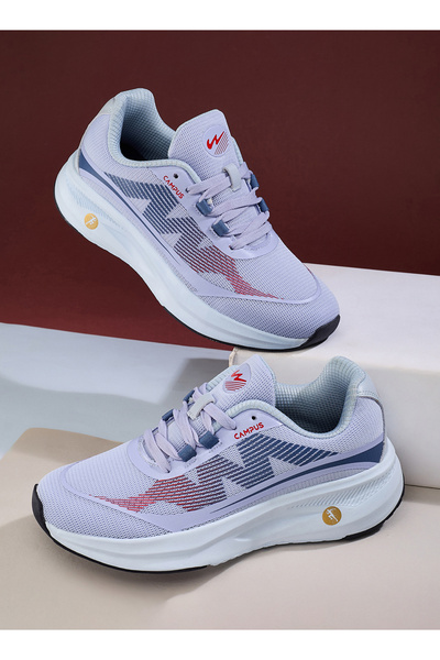 Campus Women's Low-Top Sneakers - Trendy Dual-Tone Look with Airy, Flexible C...