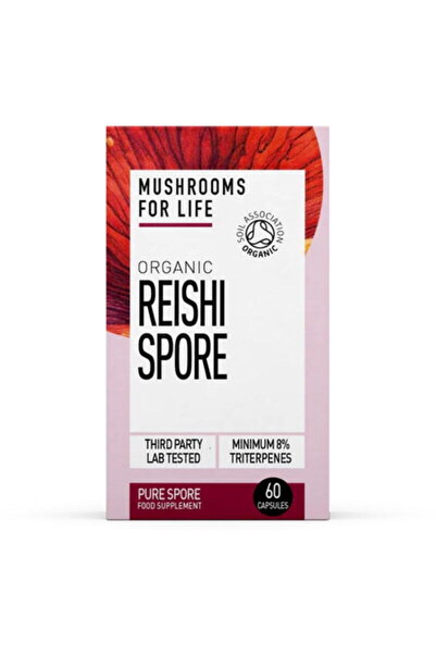MushroomsForLife Reishi Spore 800mg Ecologica/Bio 60cps