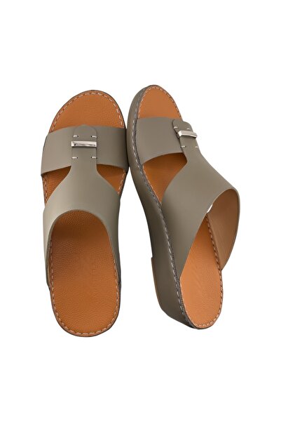 Cirino ( N-2400 ) Handmade Arabic Men's Slippers | Outdoor Arabic Sandals For...