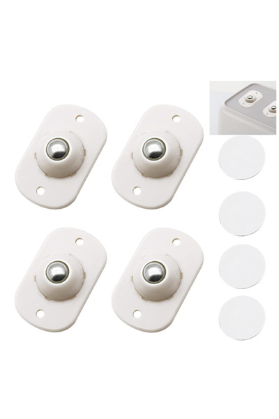 varioshop Set de 4 VarioShop ®   Roți pentru mobilier, cu fixare autoadezivă ...