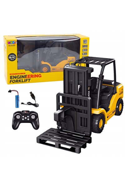 LeanToys STIVUITOR TELECOMANDAT RC 9 CANALE 2.4 GHZ CU PALETĂ