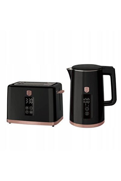 Berlinger Haus Fierbător electric 1,7L + Prăjitor de pâine digital BH-9540 BL...