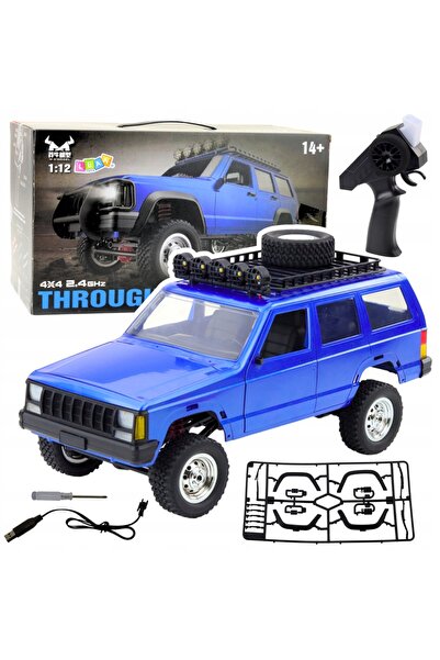 LeanToys Mașină RC Off-road 4x4 MN78 Albastru Scară 1:12