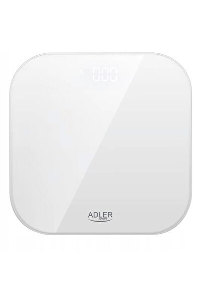 adler Cântar electronic de baie de precizie, 180 KG, afișaj LCD