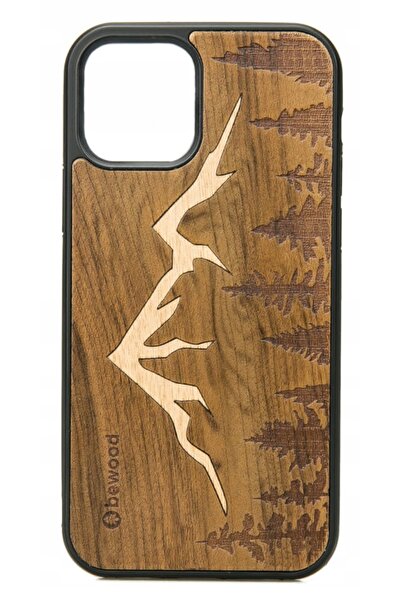 BewooDesign Husă Bewood pentru iPhone 12 / 12 Pro GÓRY IMBUIA