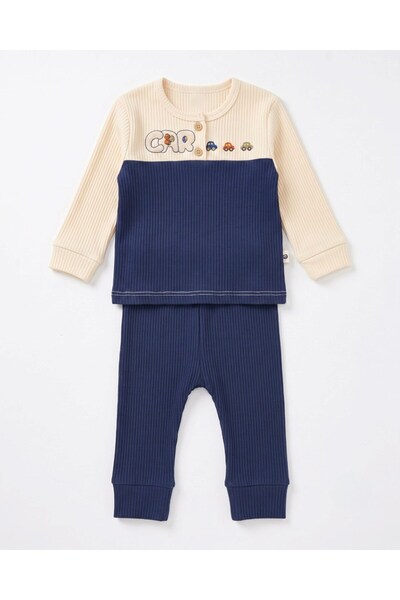 voyyo kids baby 100% Cotton 0-3-6-9-12 Months Baby Boy Car Printed Thin Seaso...