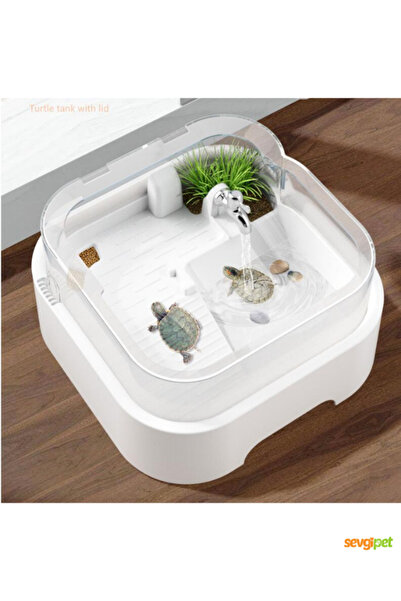 sevgipet SVGPT Jeneca GH-05 Kaplumbağa Akvaryumu 29x28x18 CM