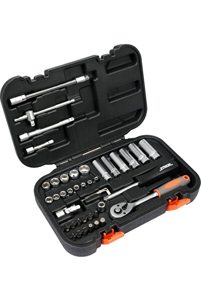NO BRAND Set de chei tubulare STHOR 58641 (42 de piese)