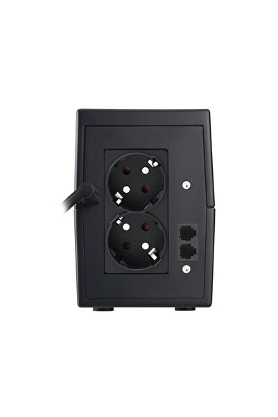 NO BRAND UPS LINE-INTERACTIVE 650VA 2x SCHUKO, RJ11 IN/OUT, USB, LCD