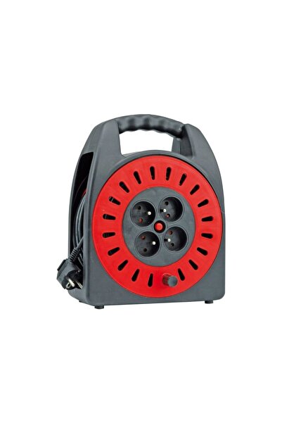 Vorel Prelungitor 72570 cu tambur, 4 prize (15 metri)