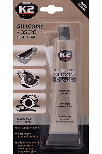 K2 BLACK SILICON 85gr - Black silicone gaskets 85gr.