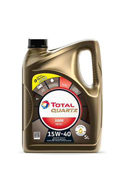 TOTAL Ulei motor Quartz Diesel 5000 15W40 5L
