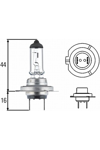 Hella Bec H7 12V 55W PX26d