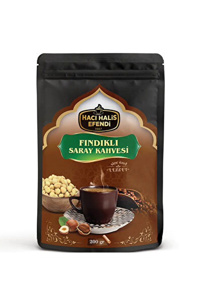 HACI HALİS EFENDİ Fındıklı Saray Kahvesi Dökme Açık Gerçek Fındık Parçacıklı ...