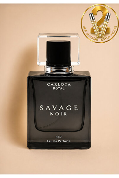 CARLOTA 567-Savage Noir Erkek Parfüm 50ml