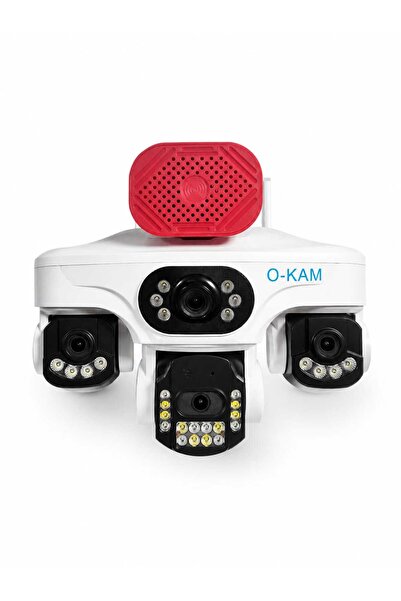 CENTECH OKAM OK-243 Premium 4 Lens WiFi Kamera – Güvenlikte Zirveyi Yaşayın!