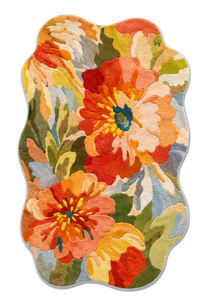 Rugs Modern Halı SDT Geleneksel Desenli Modern Dokuma Taban Dekoratif Halı sd...