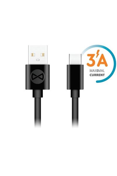 OEM Forever - USB to USB-C Cable 3A 1m - Black