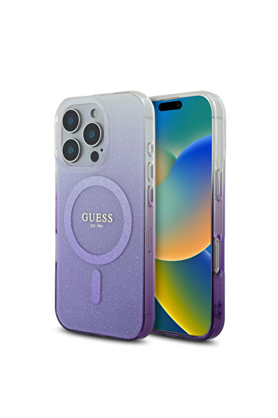 OEM Guess Magsafe “Glitter Gradient” Hard Case Θήκη προστασίας από σκληρό πλα...