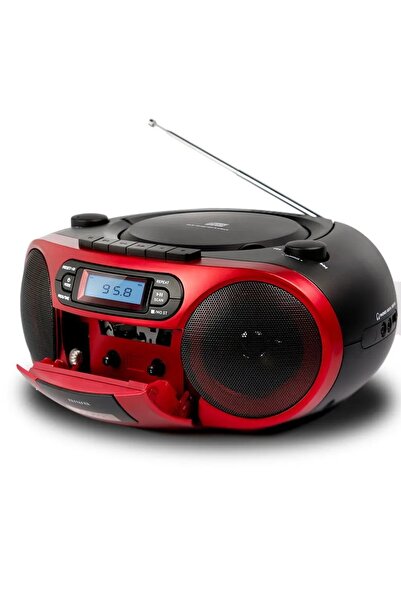 Aiwa Radioodtwarzător BBTC-550RD Negru-roșu