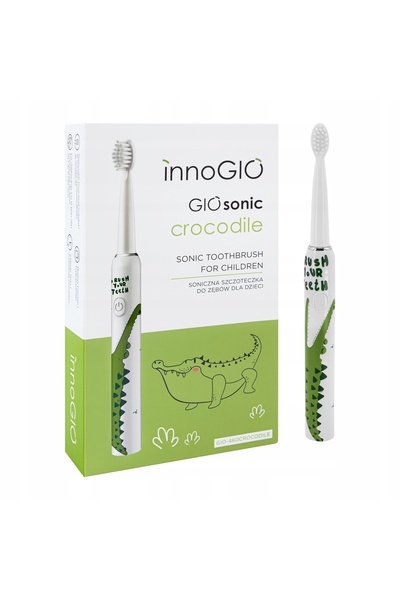 NO BRAND Perie de dinți sonică INNOGIO Gio Crocodile White