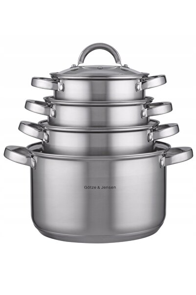 GÖTZE & JENSEN Set de oale CS300 Colorado Inox (10 piese)