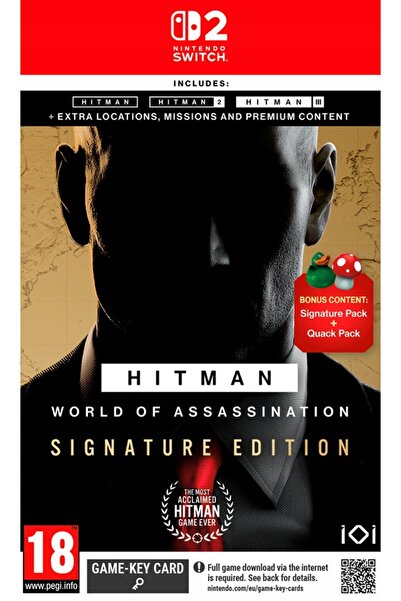 NO BRAND Hitman World of Assassination Signature Edition Gra NINTENDO SWITCH ...