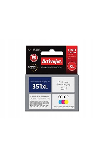 NO BRAND Cerneală ACTIVEJET pentru HP 351 XL CB338EE Colorată 21 ml