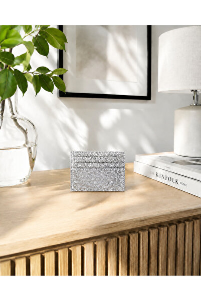 Zeynep Ceyda Koçak Glitter Card Holder Wallet