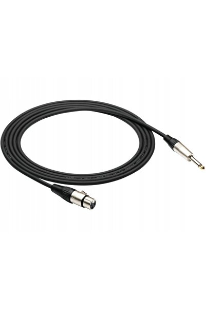 NO BRAND Cablu BLACKBIRD BBMCJ6 Jack 6,3 mm - XLR mamă 6 m