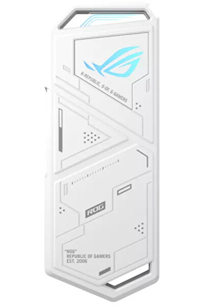 ASUS Rack ROG Strix Arion Alb pentru SSD - USB 3.2 GEN2 Type-C (10 Gbps) două...