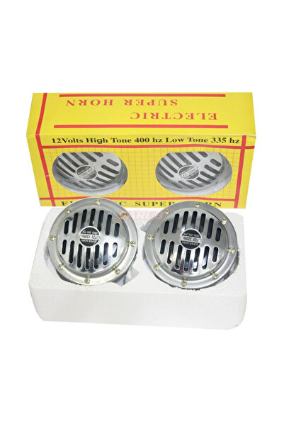 BR2751577 KORNA HELLA TİP SÜPERTONE SET 13CM KROM 12V İTHAL PREMİUM