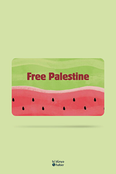 Bi Dünya Haber Free Palestine Temalı Buzdolabı Magneti Mutfak Süsü Hediyelik ...