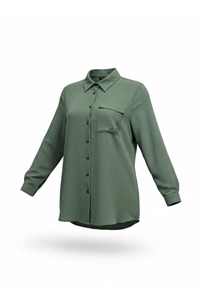 ARPATİ Comfortable Fit Shirt with Cotton Pockets