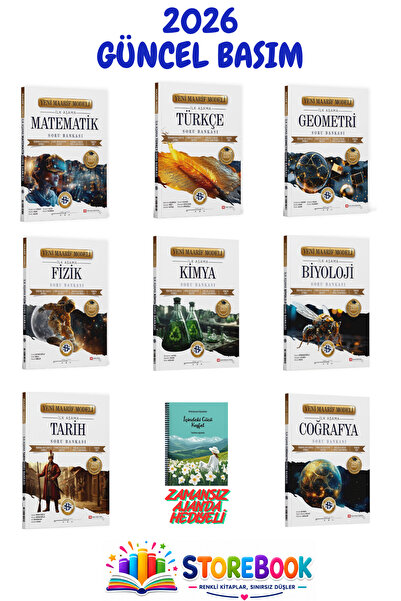 Bilgi Sarmal Yayınları TYT Maarif Tüm Dersler Soru Bankası Seti Motivasyon Aj...