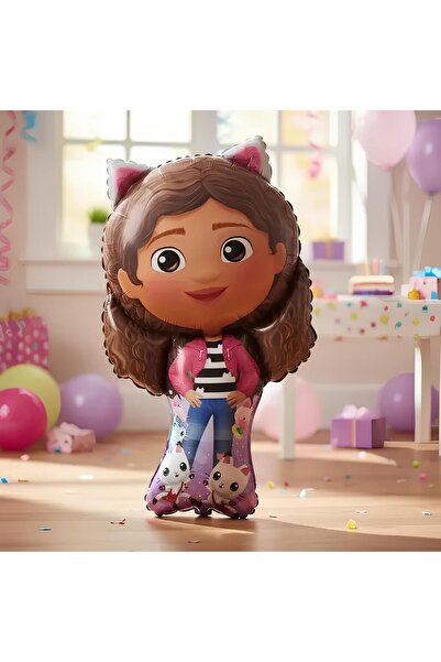 Parti Station Gabby Dollhouse Foil Balloon 73X42 cm