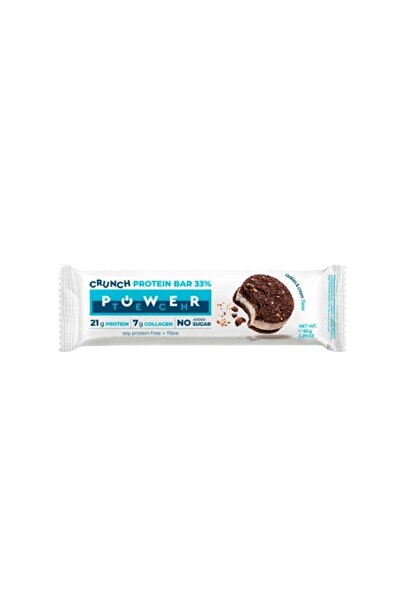 POWERTECH Power Tech Crunch Protein Bar 65g Cookies & Cream Zero Sugar