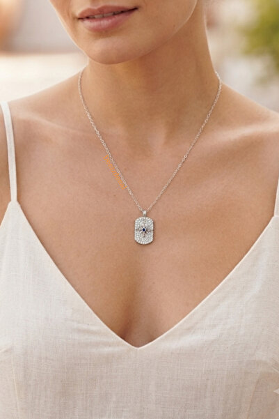 DENİZDENAL North Star Zircon Necklace