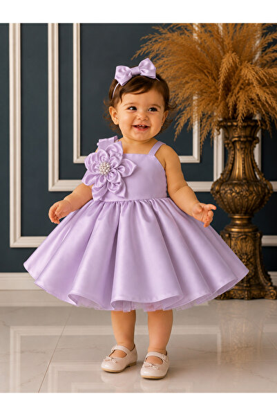 Dizaynbyasena Lisha Lilyum Fluffy Girl Child Special Occasion Birthday Dress