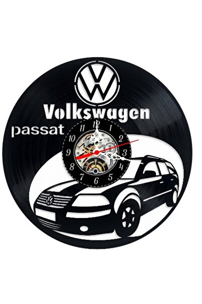 Volkswagen Decorative wall clock made from vinyl record, Passat Variant Model...