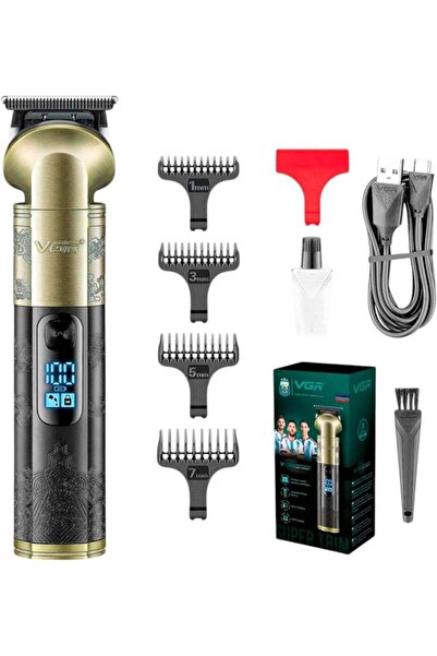 VGR Professional Hair Trimmer v-296 Titanium coated stainless steel blade 120...